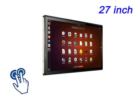 Màn hình cảm ứng 27-inch Linux được nhúng cho màn hình bán lẻ quy mô lớn, hệ thống kiểm tra sân bay, giám sát phát sóng và bảng điều khiển năng lượng