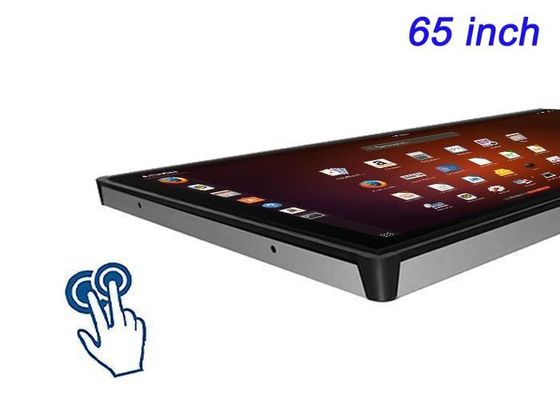 Màn hình đính kèm cảm ứng Linux 65 inch cho phòng họp, giao diện y tế tiên tiến, trung tâm điều khiển và cơ sở hạ tầng thành phố thông minh