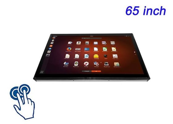Màn hình đính kèm cảm ứng Linux 65 inch cho phòng họp, giao diện y tế tiên tiến, trung tâm điều khiển và cơ sở hạ tầng thành phố thông minh