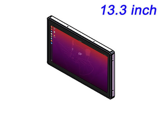 13Màn hình nhúng Linux.3-inch cho bảng điều khiển hậu cần, bảng thông tin công cộng, Tự động hóa nhà máy và hệ thống bảo mật