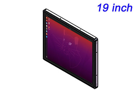 Màn hình nhúng Linux 19 inch cho giám sát bảo mật, bảng điều khiển nhà máy, hệ thống kho và màn hình công cộng