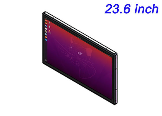 23Màn hình nhúng Linux 6 inch cho biển báo kỹ thuật số, Quản lý cơ sở, trung tâm vận tải và trung tâm chỉ huy