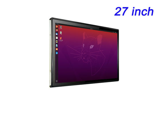 Màn hình nhúng Linux 27 inch cho màn hình bán lẻ quy mô lớn, giao diện doanh nghiệp, hệ thống giao thông công cộng và giám sát an ninh
