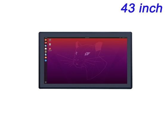 Màn hình nhúng Linux 43 inch cho biển báo kỹ thuật số, quản lý kho, cơ sở hạ tầng thành phố thông minh và giám sát cơ sở