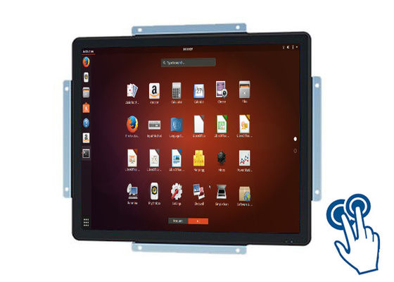 Đơn vị tương tác nhúng Linux 19 inch cho hệ thống an ninh, thiết bị công nghiệp, quảng cáo bán lẻ và trạm dịch vụ công cộng