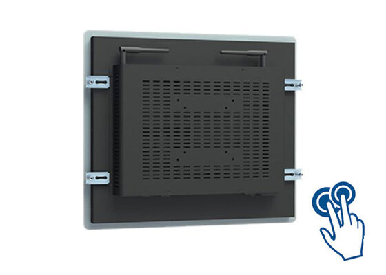 Màn hình máy tính công nghiệp Linux đáng tin cậy 17 inch cho hoạt động công nghiệp và bảng điều khiển an ninh