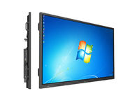 Bảng điều khiển phẳng Smartboard LCD tương tác cảm ứng hồng ngoại 86 inch Bảng trắng tích hợp máy tính I5