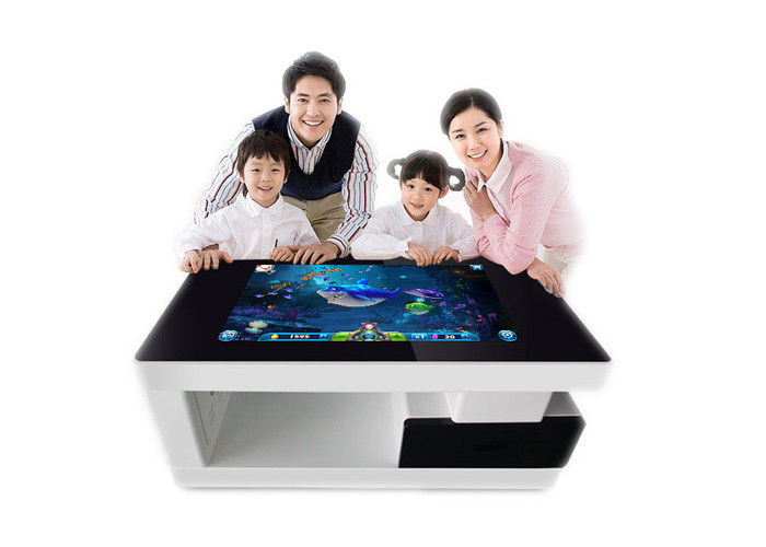 Bàn ăn Windows 43 inch Màn hình LCD Bàn Kiosk Tương tác nhiều mặt Cà phê thông minh Touch Screen Bàn có ngăn kéo