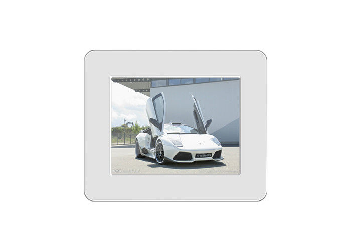 Khung ảnh kỹ thuật số IPS LCD 8 inch Wifi với bộ sạc điện thoại di động không dây và dự báo thời tiết Phát video âm nhạc