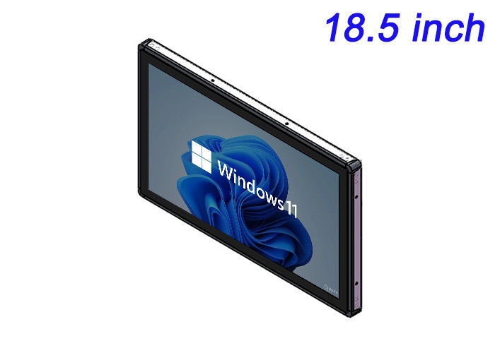 18.5-inch Windows Embedded Monitor cho màn hình hướng dẫn, máy điều khiển thể dục, thiết bị đầu cuối giải trí và giao diện công cộng
