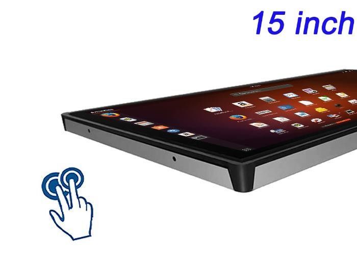 Màn hình đính kèm cảm ứng 15 inch Linux cho hệ thống chăm sóc sức khỏe, máy bán hàng thông minh, giao diện giao thông vận tải và bảng điều khiển giải trí