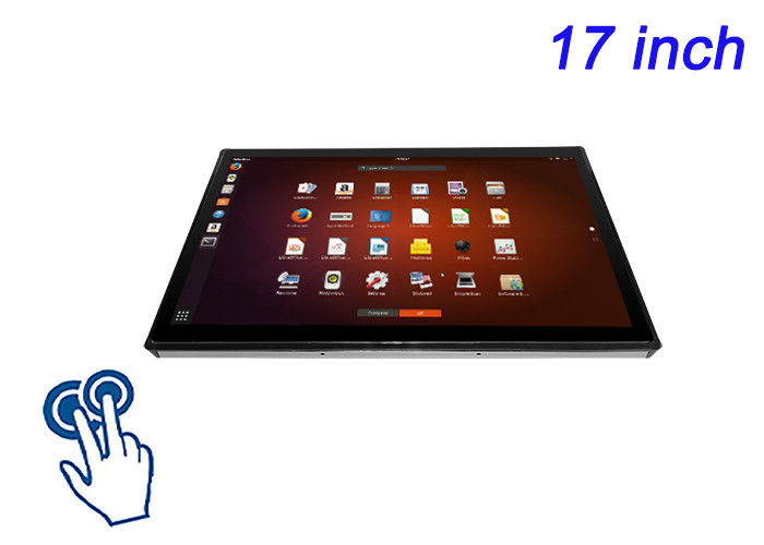 Màn hình cảm ứng 17 inch Linux được nhúng cho các trung tâm chỉ huy, hệ thống hình ảnh y tế, trạm kiểm tra bán lẻ và bảng điều khiển sản xuất