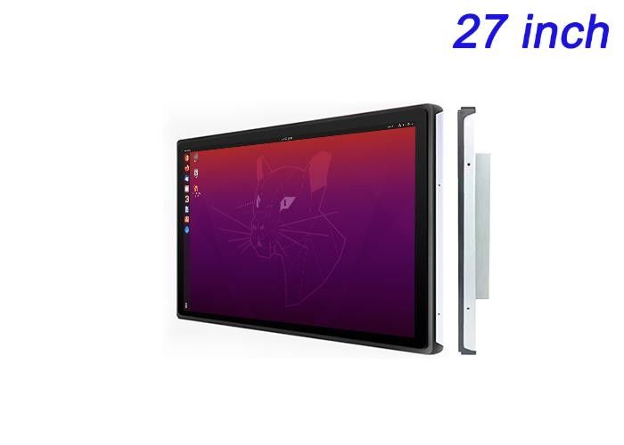 Màn hình nhúng Linux 27 inch cho màn hình bán lẻ quy mô lớn, giao diện doanh nghiệp, hệ thống giao thông công cộng và giám sát an ninh