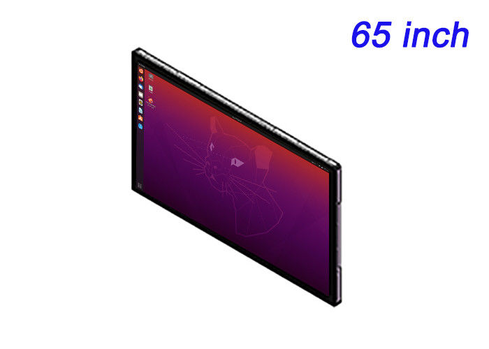 Màn hình nhúng Linux 65 inch cho các trung tâm chỉ huy, quảng cáo bán lẻ cao cấp, giao diện tòa nhà thông minh và phòng điều khiển