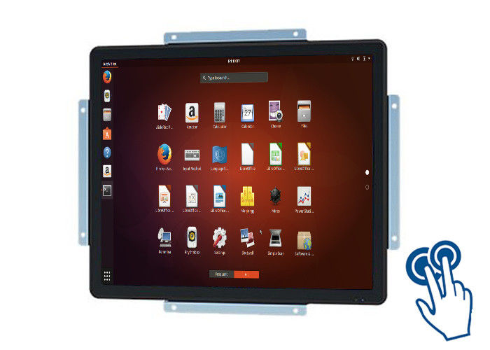 Đơn vị tương tác nhúng Linux 19 inch cho hệ thống an ninh, thiết bị công nghiệp, quảng cáo bán lẻ và trạm dịch vụ công cộng