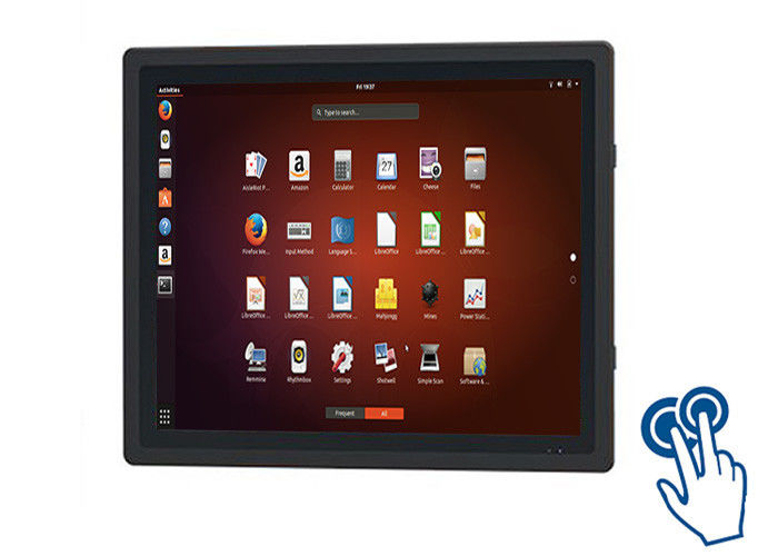 Màn hình cảm ứng Linux tích hợp 17 inch cho hệ thống an ninh và giám sát hậu cần